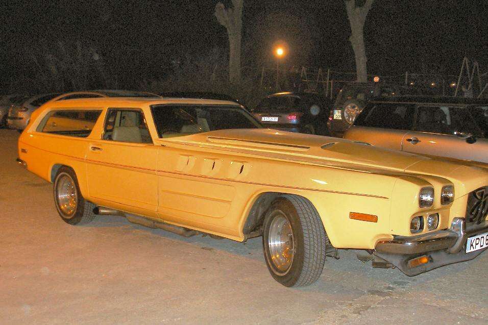 Автомобиль с самолётным двигателем