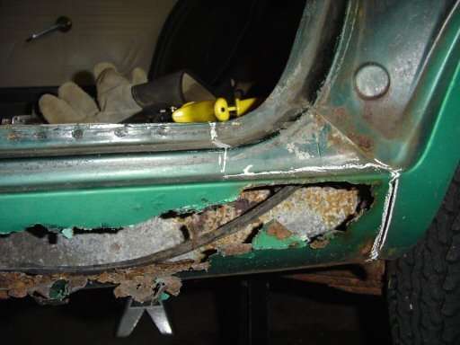 Восстановление днища и порогов автомобиля своими руками