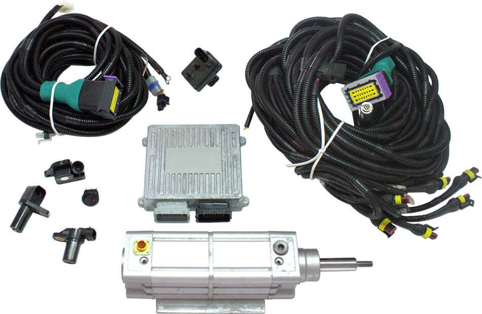 Газовое оборудование для дизельных двигателей грузовых автомобилей