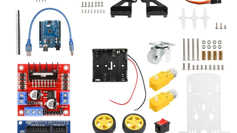 Двигатель смарт робот шасси автомобиля