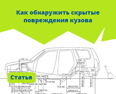Деформация кузова автомобиля