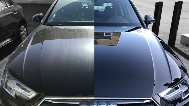 Защитная полировка кузова автомобиля