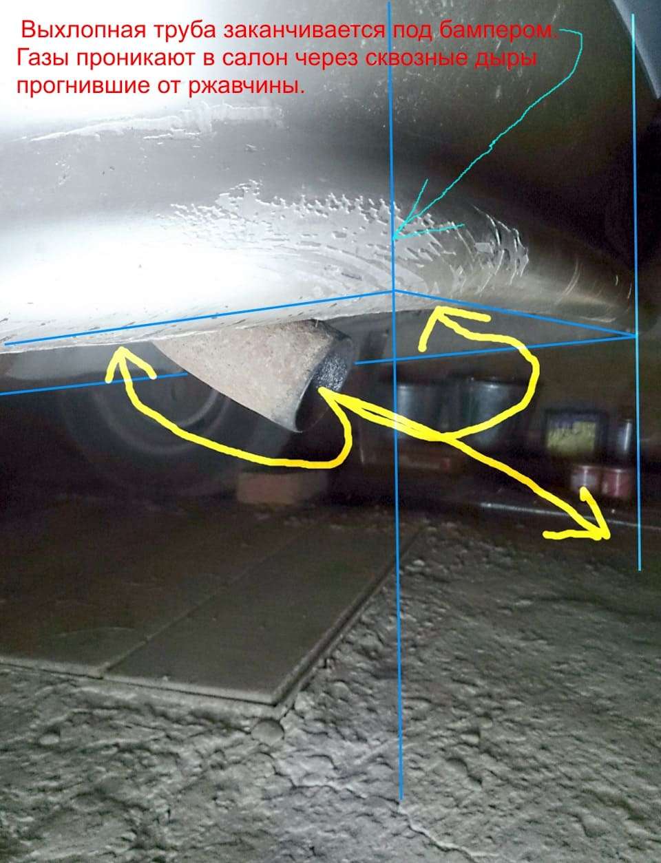 Причины запаха выхлопных газов в салоне автомобиля и способы устранения