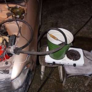 Промывка отопителя салона автомобиля без снятия