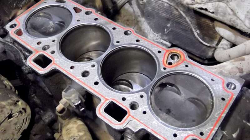 Ремонт двигателя: замена прокладки головки блока цилиндров
