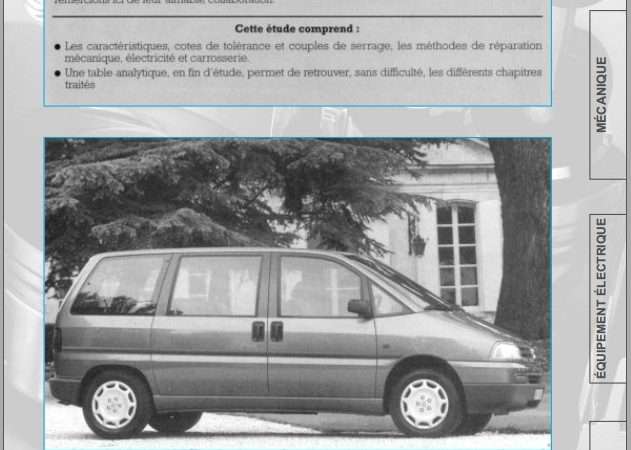 Ремонт и эксплуатация автомобиля Ситроен Эвазион