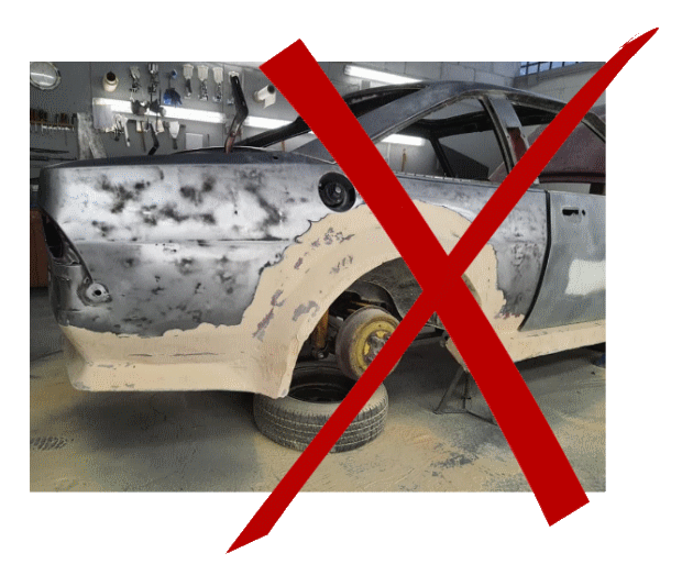 Ремонт кузова автомобиля припоем