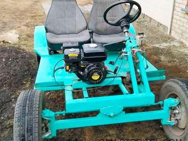 Самодельные мини автомобили с двигателем от мотоблока