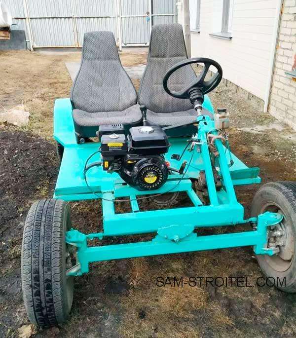 Самодельные мини автомобили с двигателем от мотоблока