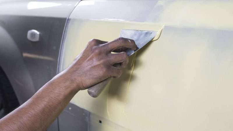 Толщина шпаклевки на кузове автомобиля