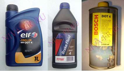 Тормозная жидкость на авто Шевроле: Типы, выбор и замена