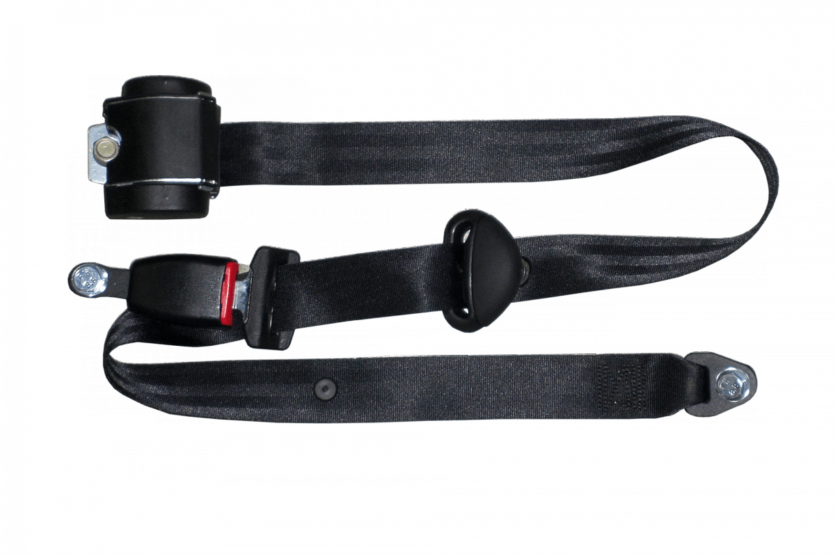 Трехточечный ремень безопасности на автомобиль