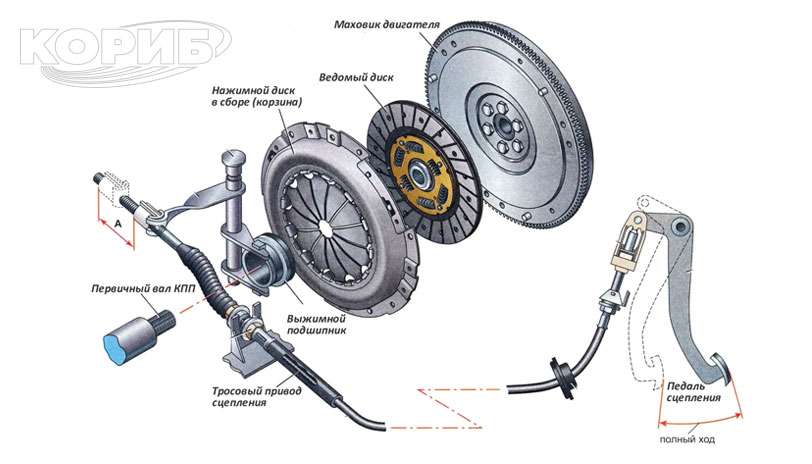 Что такое сцепление в автомобиле