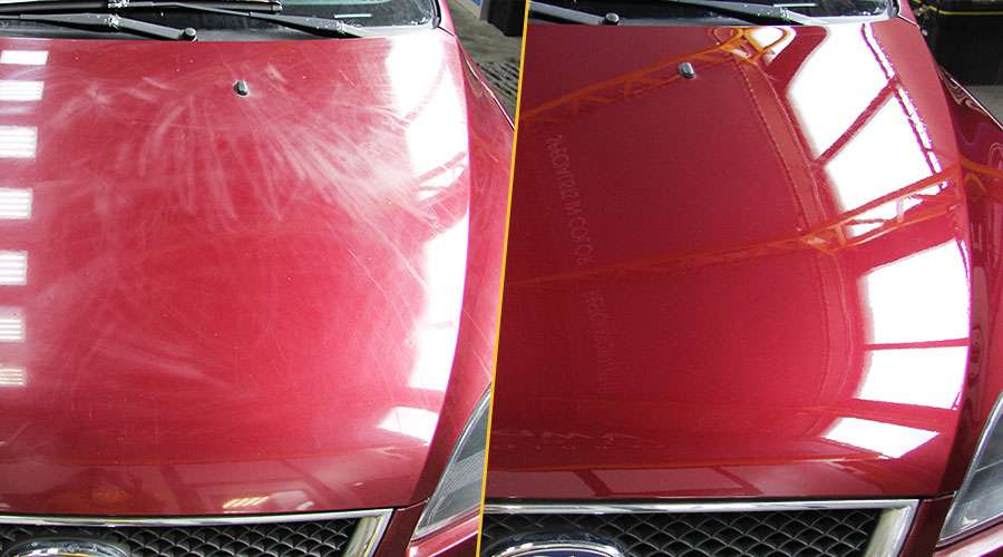 Экспресс полировка кузова автомобиля