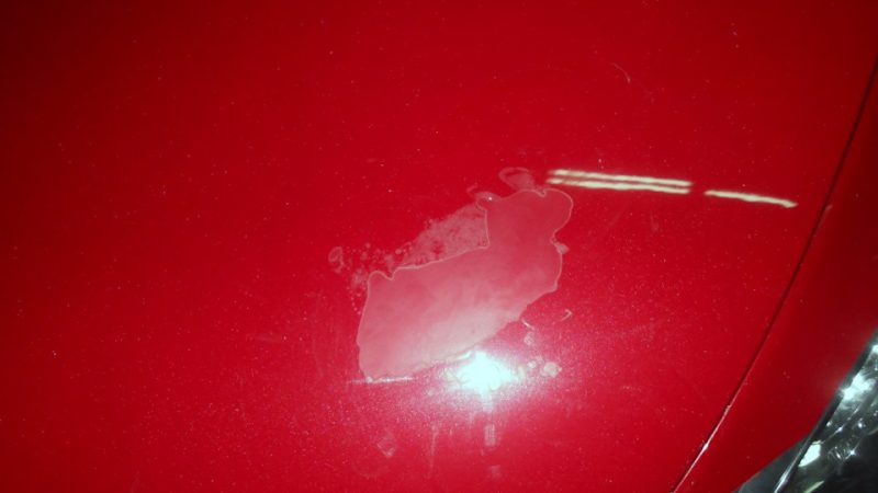 Что делать, если слез лак с кузова автомобиля