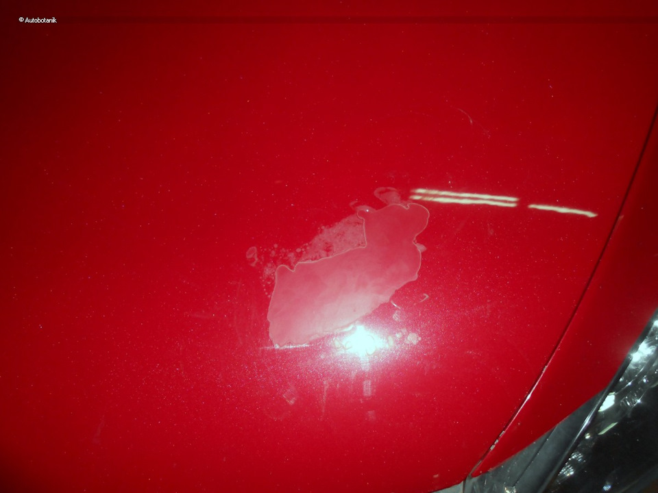 Что делать, если слез лак с кузова автомобиля