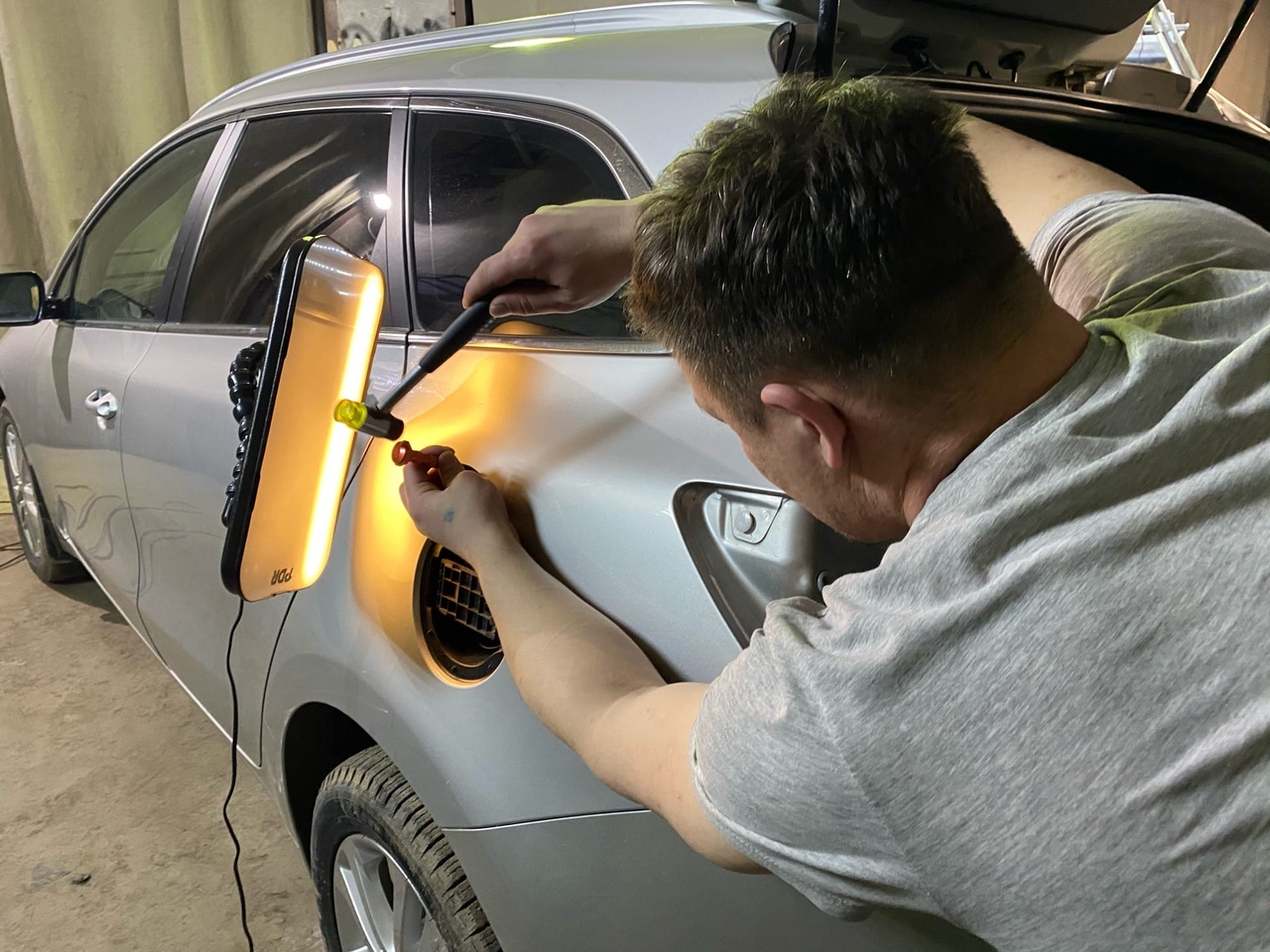 Правка кузовов автомобилей